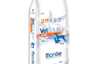 MONGE VETSOLUTION Renal, XS-XL, Pui, dietă veterinară, hrană uscată fără cereale câini, sistem renal, 12kg
