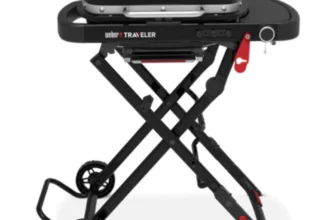 Gratar Traveler compact Negru – Weber