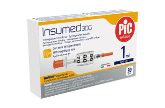 Pic Solution Insumed, seringi de insulină 1 ml, 30G x 8mm, 30 unități