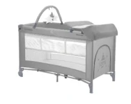 Patut cu 2 nivele, Kikka Boo So Gifted Plus, Gri