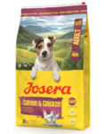 JOSERA Mini Adult Salmon and Chicken 10 kg + 2x900g hrană GRATIS