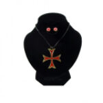 Bust Expunere Bijuterii din Catifea Neagra WZ247S – Watchzone.ro