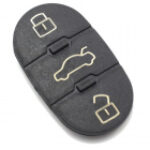 Membrana cauciuc pad cu 3 butoane, Techstar, pentru cheie auto Audi TT A3 A4 A6 A8, echiv OE 4D0837231 – Techstar.ro