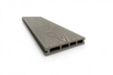 Placa deck terasa WPC 3D  tip pardoseala/dusumea WPC  145×25 mm  gri deschis lemn  60-102 – Decolandia.ro