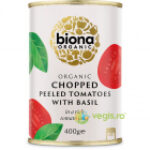 Rosii Decojite si Maruntite cu Busuioc Ecologic/Bio 400g – Vegis.ro