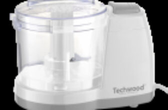 Mini Tocător Electric (Chopper) Techwood THA-150, 375 ml, Lame din Inox, 150W – Hotpick.ro