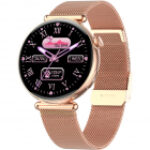 SmartWatch cu EKG, Ritm Cardiac, Temperatura Corporala, Nivel Oxigen, HRV, Tensiune Arteriala, Calculator, Asistent Vocal Inteligent AI, Apel Bluetooth S883 – Watch24.ro