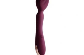 Vibrator Climaximum Aurora, 10 Moduri Vibratii, USB, Silicon, Burgundy, 23.5 cm