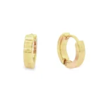 Cercei Placati cu Aur Mini Bold Hoops