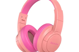 Casti Blackview Wired FitBuds K1 On-Ear, Roz , Driver 40mm x2, Jack 3.5mm, 20Hz, 20KHz, Design Modern