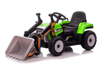 Excavator electric Kinderauto BJ611C 60W 12V bluetooth si telecomanda, culoare Verde