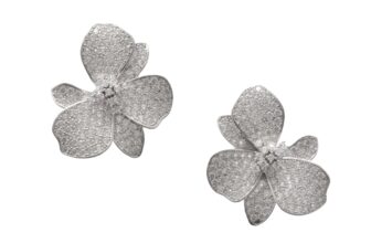 Cercei ALDO argintii, DAISYDRIP 973, din metal