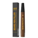 Creion Contur Barbă Beard Pen Filler, Umple golurile și definește barba perfect, cu aspect natural și rezistent, Sevich, saten inchis