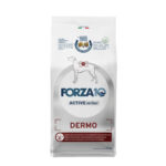 FORZA10 Active VetDiet Dermato, XS-XL, Pește, dietă veterinară, hrană uscată monoproteică câini, piele & blană, 10kg