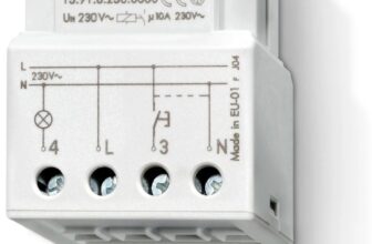 Releu pas cu pas, electronic, montare in doza, 1ND, 10A Finder 13.91.8.230.0000