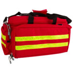 Geanta medicala de prim ajutor profesionala, 55x35x32 cm, rosie, impermeabila