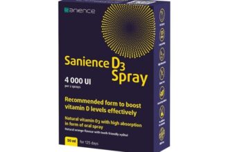 Sanience D3 Spray 4000 UI, 50 ml