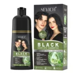 Șampon de Vopsire Păr Negru – Acoperă Firele Albe Rapid, Fără Amoniac, cu Rozmarin, Editie 2026, Professional, Sevich, 500ml