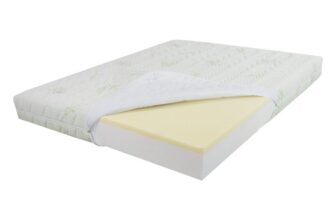 Saltea de pat Ortopedica, Memory 15+3, Aloe Vera, 120 x 200