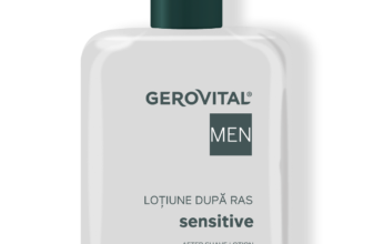 Loțiune După Ras Sensitive Calmează și Hidratează Pielea Sensibilă, Gerovital Men, 100 Ml
