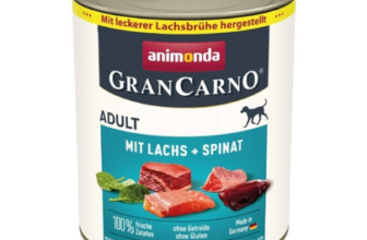 ANIMONDA GranCarno Adult somon si spanac 800g pentru caini