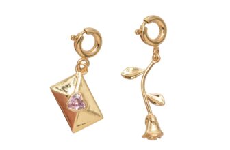 Pandantiv ALDO auriu, LOVEMAIL 680, din metal