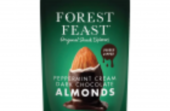 Migdale Invelite in Ciocolata Neagra si Menta 120g Forest Feast – Unicorn-naturals.ro