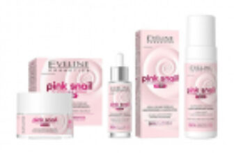 Set Ingrijire Ten Eveline Pink Snail PDRN – Crema 50 ml + Ser Facial 30 ml + Spuma Curatare 150 ml – Hiris.ro