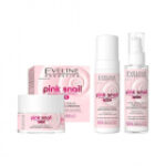 Set Eveline Pink Snail PDRN – Crema Hidratanta si Iluminatoare 50 ml + Spuma Curatare 150 ml + Esenta Faciala 100 ml – Hiris.ro