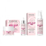 Set Eveline Pink Snail PDRN – Crema Hidratanta si Iluminatoare 50 ml + Ser Facial 30 ml + Esenta Faciala 100 ml – Hiris.ro