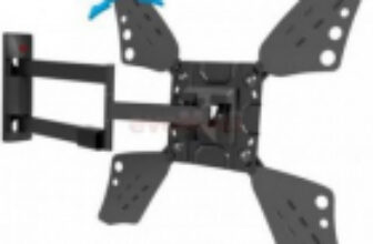 Suport perete LCD/LED plat/curbat Barkan, 3400L.B, 32-70, 4 miscari: Rotate,Fold,Swivel,Tilt, VESA, max. 400x400mm, max. 40Kg, negru – Dwyn.ro