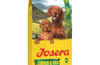 Hrana uscata pentru caini Josera Mother & Puppy, Somon & orez, 12,5 kg