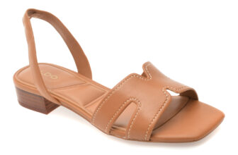 Sandale ALDO maro, JAVAMANNON 210, din piele naturala