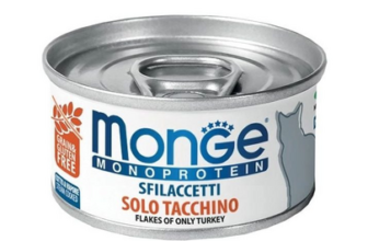 MONGE Monoprotein Cat hrană umedă pentru pisici, curcan 80g