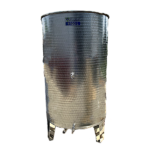 Cisterna inox 1100 L, Zottel, cu fund conic cu picioare sudate