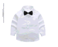 Camasa Baieti Eleganta Tony Alb – 4-5 ani