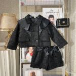 Compleu Negru Fetite Sclipitor Carla – 6-7 ani