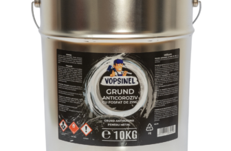 GRUND ALCHIDIC ANTICOROZIV ECOSTICK™ PENTRU METAL – 10KG , NEGRU RAL 9005