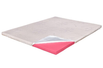 Topper Saltea Super Ortopedic Air 7 cm, Bio Bumbac Cooler, 200×200 cm