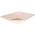 Topper Saltea Super Ortopedic, 6.5 cm, Bio Bumbac, 160 x 200 cm