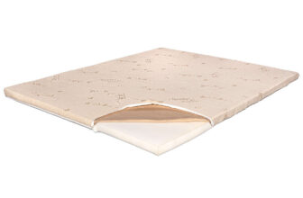 Topper Saltea Super Ortopedic, 6.5 cm, Bio Bumbac, 160 x 200 cm