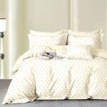 Lenjerie de pat Percale 2PXXL, 4 piese, cearceaf pat clasic 240cm x 260cm, cearceaf pilota 200cm x 230cm, 2 fete perna 50 x 70, PRC191