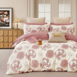 Lenjerie de pat Percale 2PXXL, 4 piese, cearceaf pat clasic 240cm x 260cm, cearceaf pilota 200cm x 230cm, 2 fete perna 50 x 70, PRC97