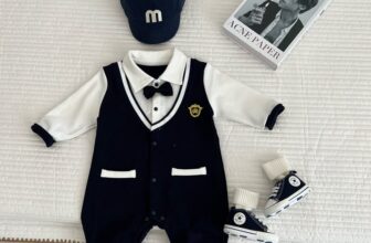 Salopeta Albastra Baieti Khai – 6-9 luni