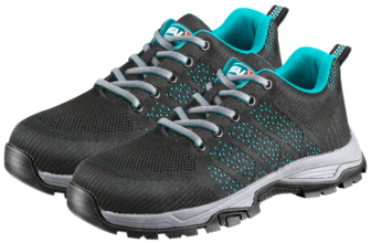 Bocanci protectie TOTAL SB marimea 40, bombeu otel, talpa EVA cauciuc, Flyknit respirabil