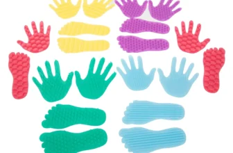 Amprente senzoriale de maini si picioare, set 20 piese