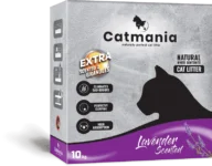 Asternut igienic pentru pisici Catmania Box Lavanda 10 kg