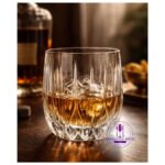BERRY Set 6 pahare cristal Bohemia whisky 380 ml
