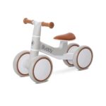 Bicicleta fara pedale cu 4 roti Lorelli Buddy Bej