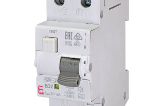 Diferential RCBO KZS-2M A B32 0.03 – ETI 002173207